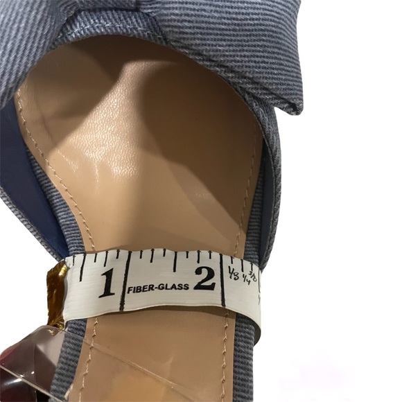 Shoedazzle Sashi Slip On Pump Denim Size 7 - Picture 11 of 11